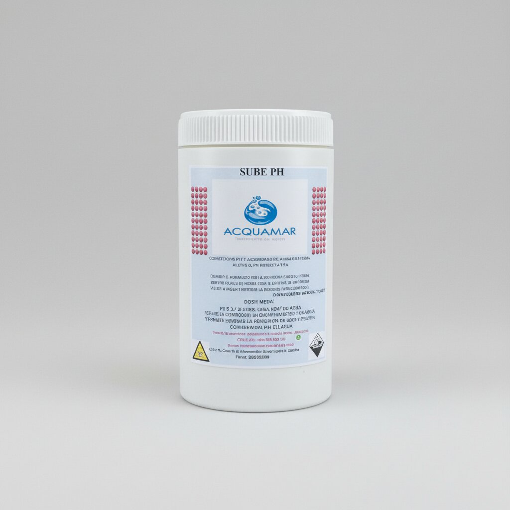 Sube pH para piscina - Regulador Acquamar