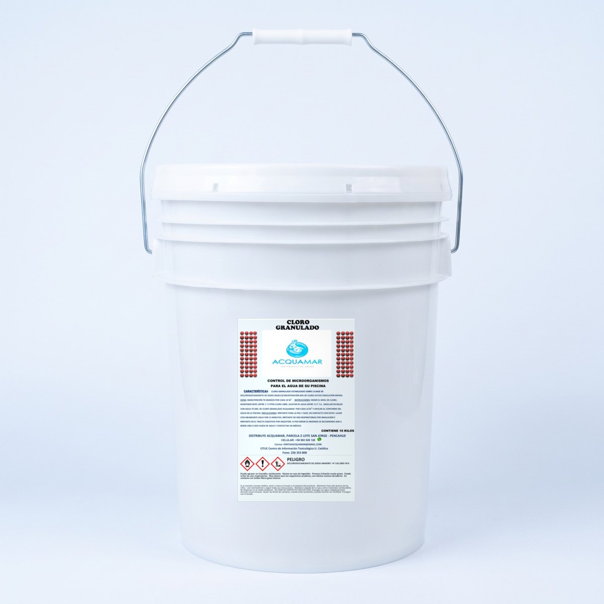 Cloro granulado 10 kg