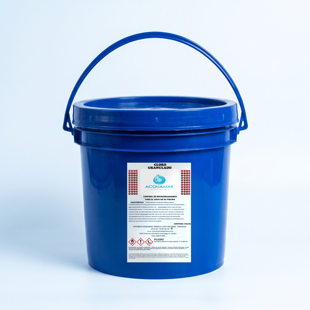 Cloro granulado 4 kg