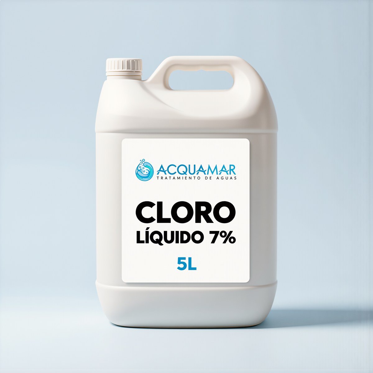Cloro líquido al 7% 5 L